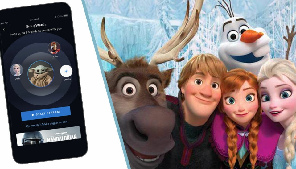 Disney+ lanserar nya funktionen GroupWatch