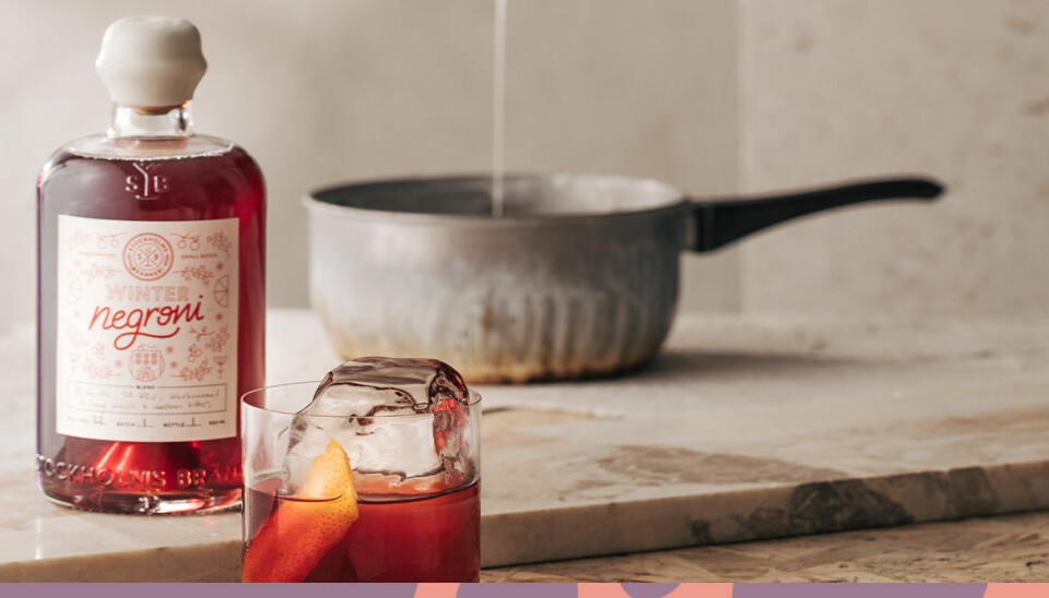 Ny smak från Stockholms Bränneri – glögg med smak av Negroni