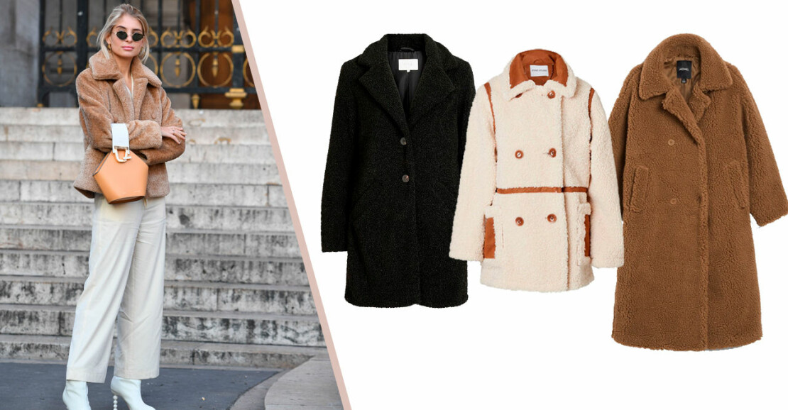 För dig som alltid fryser – teddyjackan är fortfarande lika het