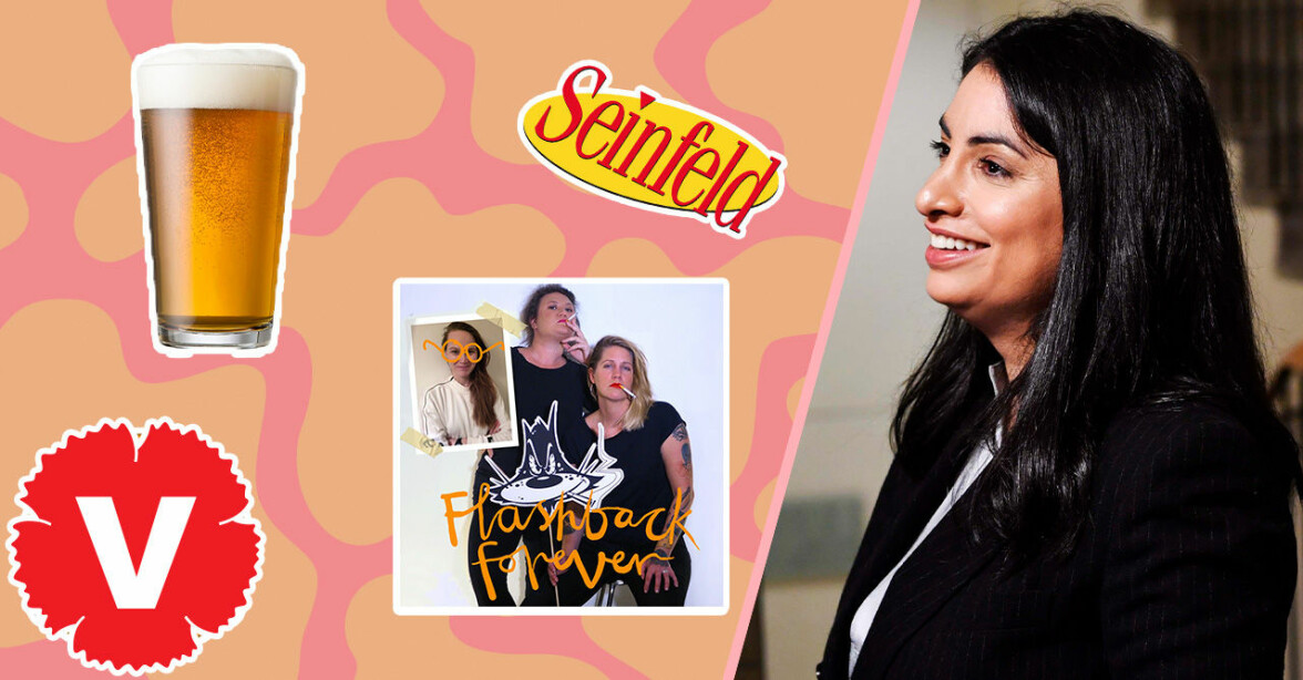 Fittstim, öl och Seinfeld – Nooshi Dadgostar svarar på 9 snabba frågor