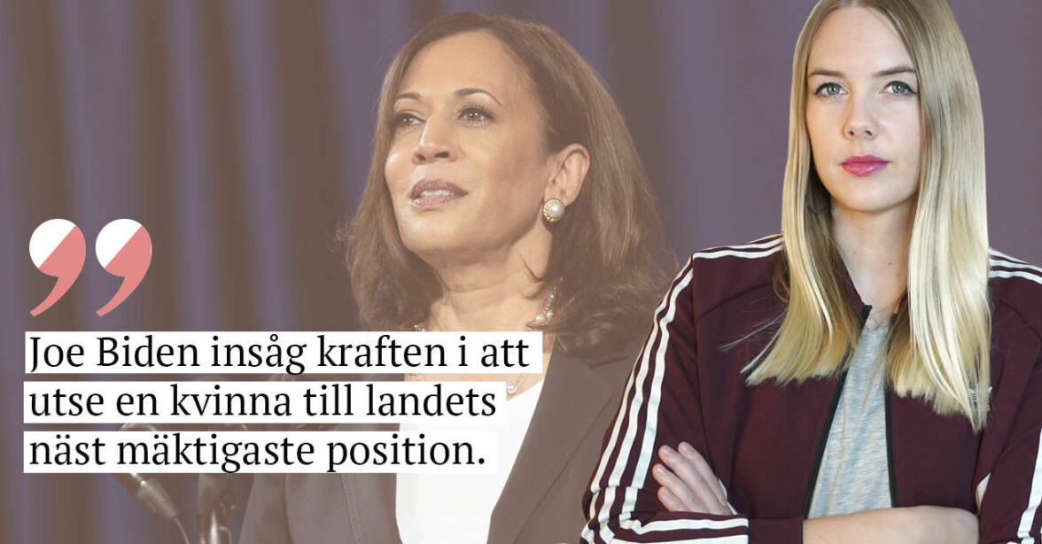Nathalie Mark: ”Kamala Harris visar kvinnor världen över hur ännu ett glastak kan krossas”