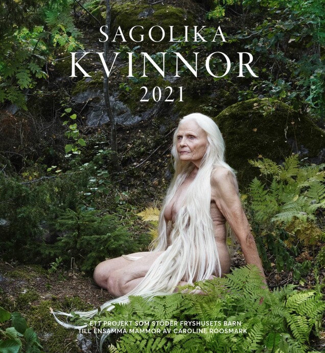 Unika kändisbilderna i Sagolika kvinnor-kalendern 2021