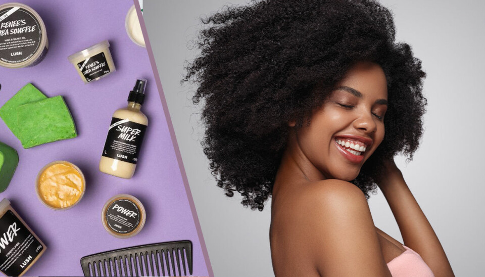 Lush lanserar produkter för afrohår