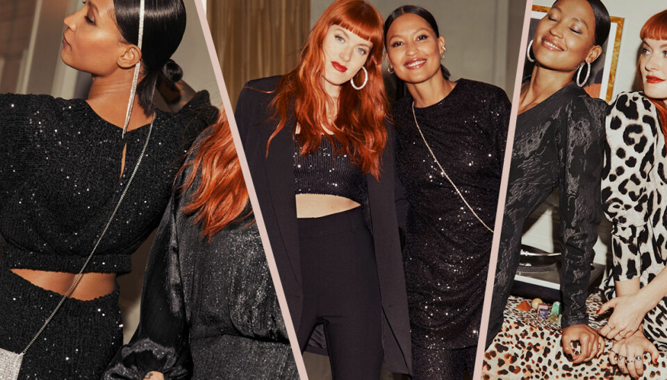 Glitter och vintagemode – Icona Pop frontar H&Ms nya kollektion