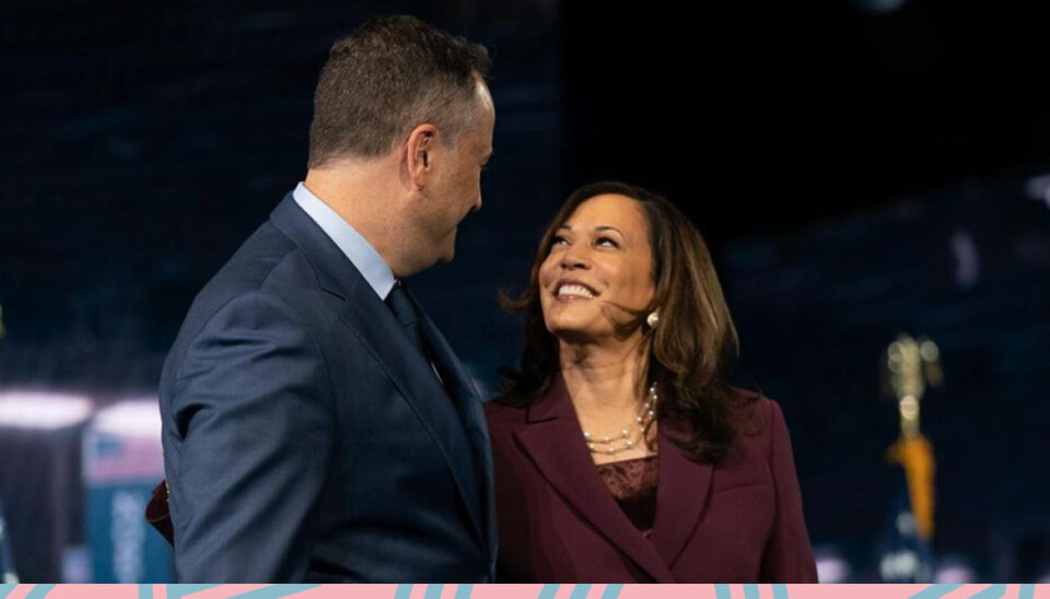 Kamala Harris om beslutet med bonusbarnen efter giftermålet