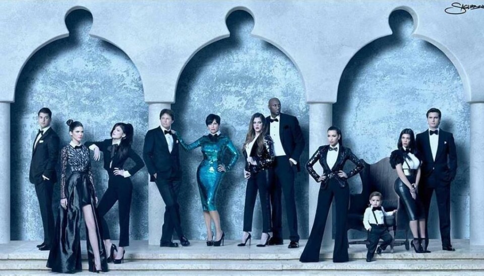 Familjen Kardashians alla julkort genom åren