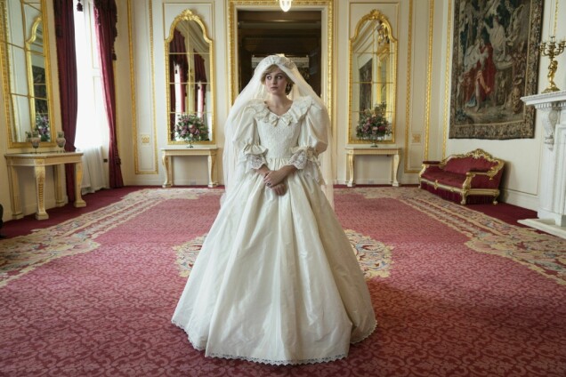 Emma Corrin som prinsessan Diana i The Crown. Emma Corrin som prinsessan Diana i The Crown.