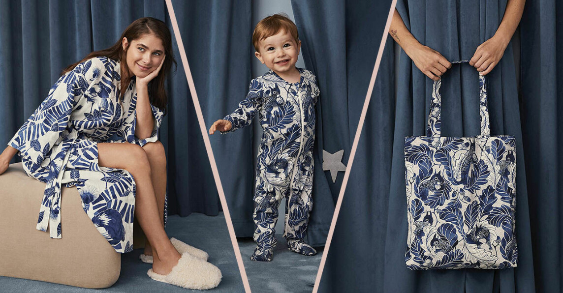 Lindex släpper sovkollektion med Emma von Brömssen – att matcha med de små