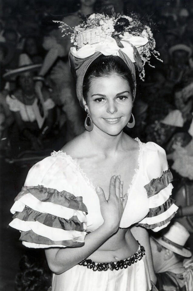 Blivande drottning Silvia år 1968. Blivande drottning Silvia år 1968.