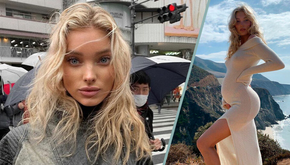 Elsa Hosk om kampen mot ångest under graviditeten