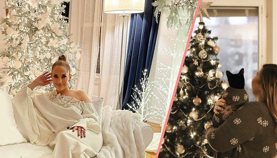 Kändisarnas julgranar 2020 – maxat med bling