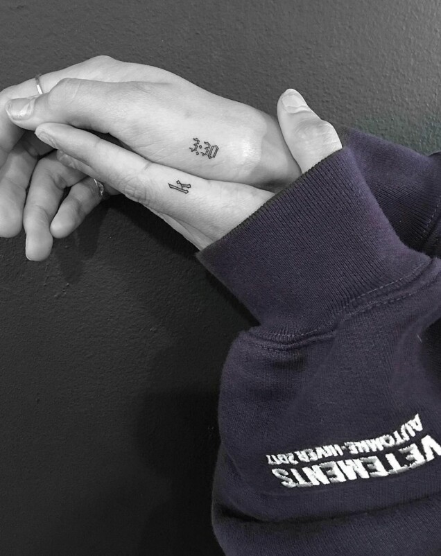 Hailey Biebers mini-tatueringar och deras betydelse