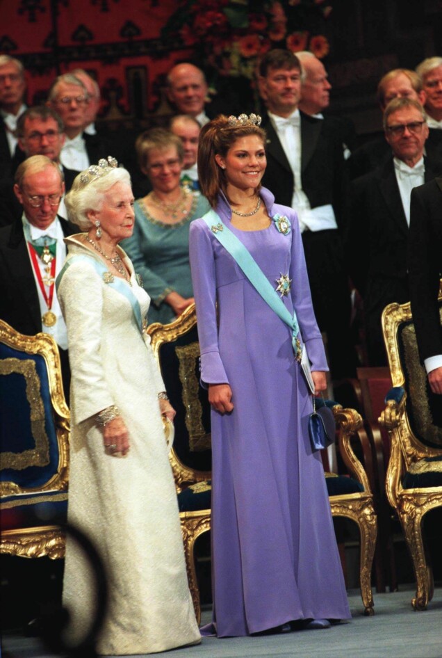 13 gånger Victoria burit svensk design på Nobel