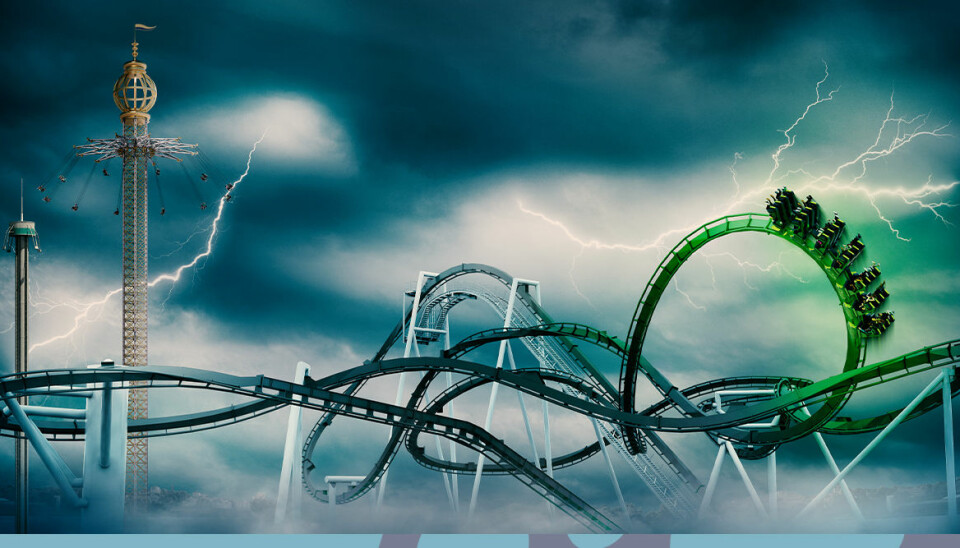 Då har Gröna Lunds nya berg- och dalbana Monster premiär