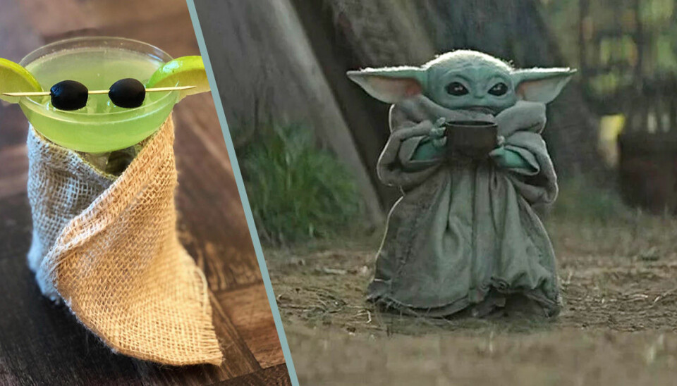 Så enkelt gör du en baby Yoda-drink – här är receptet