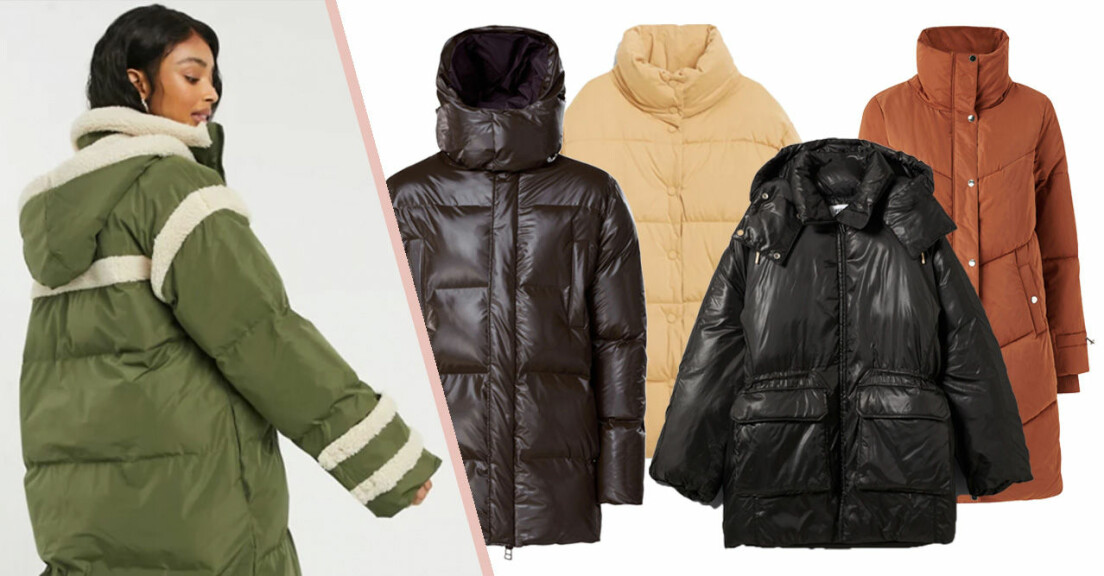 Varma och långa vinterjackor utan dun – 18 shoppingtips