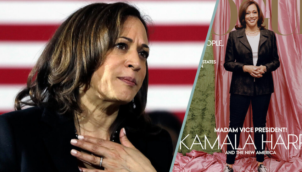 Kamala Harris Vogue-omslag kritiseras hårt