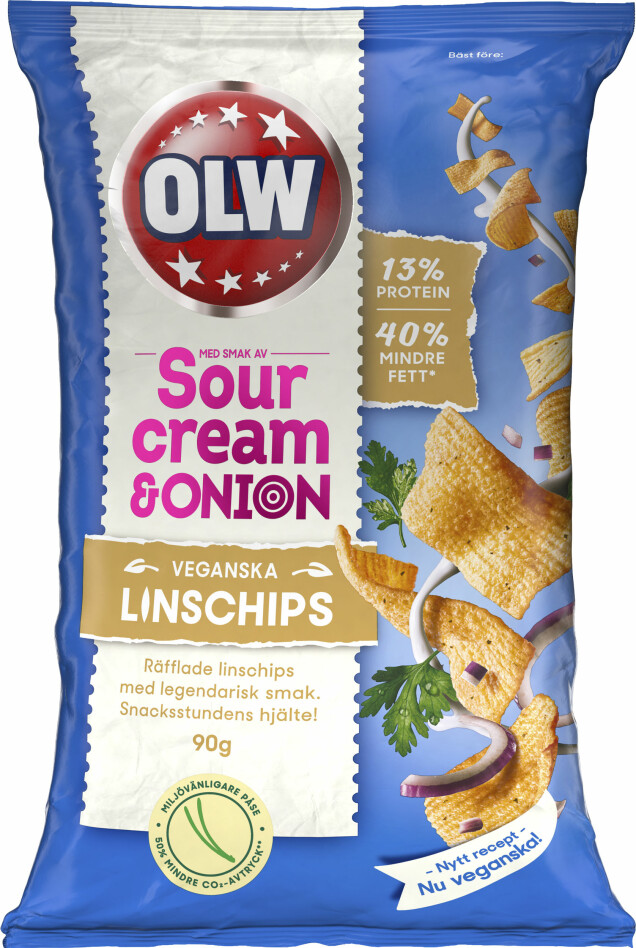 Nyheter från OLW 2021 – 4 nya smaker på chips och ostbågar