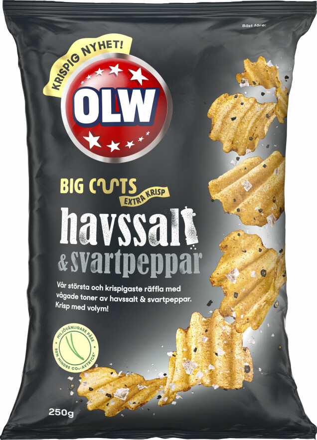 Nyheter från OLW 2021 – 4 nya smaker på chips och ostbågar