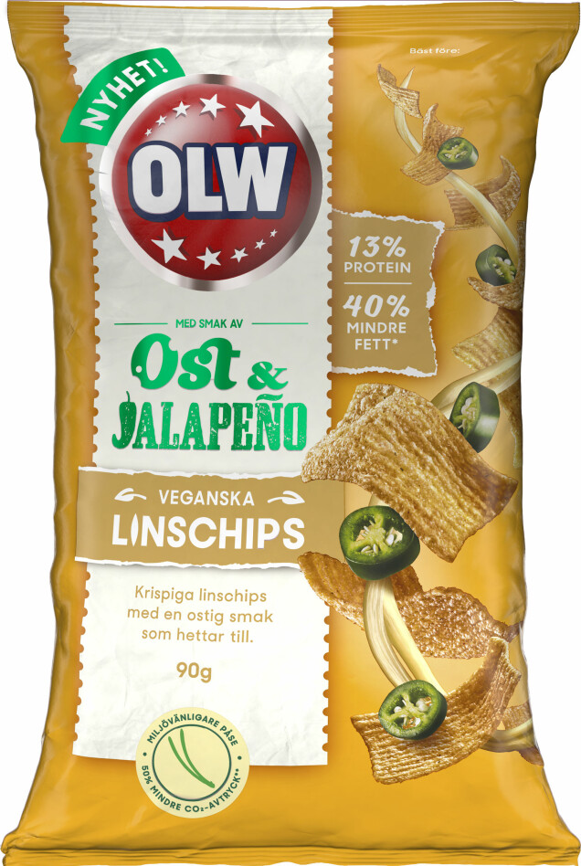 Nyheter från OLW 2021 – 4 nya smaker på chips och ostbågar