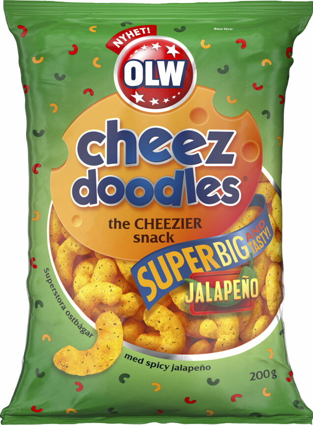 Nyheter från OLW 2021 – 4 nya smaker på chips och ostbågar