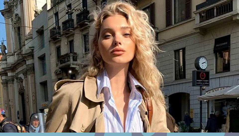 Därför vill gravida Elsa Hosk egentligen inte ville ha en dotter