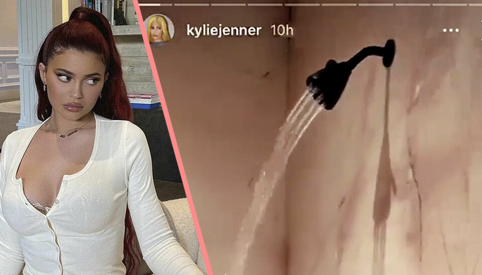 Kylie Jenners svaga duschstråle får Twitter att kikna av skratt