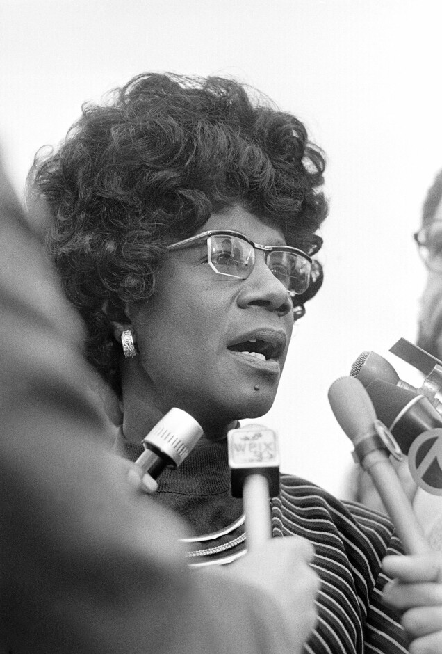 Shirley Chisholm. Shirley Chisholm.
