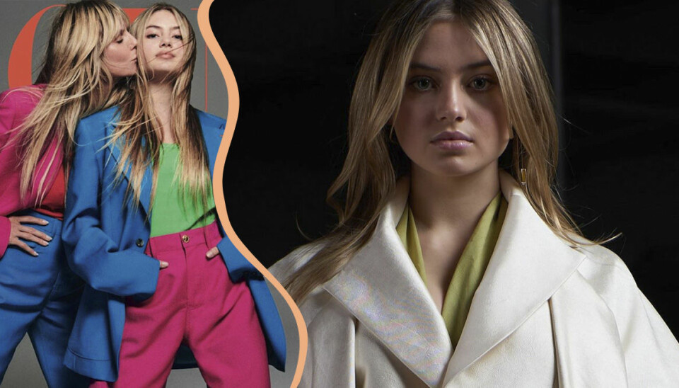 Här går Heidi Klums dotter Leni i supermodellens fotspår – se bilderna