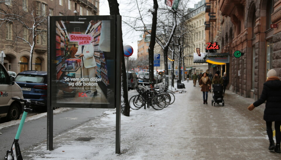 Är det två olika personer på Icas reklamskyltar? Är det två olika personer på Icas reklamskyltar?