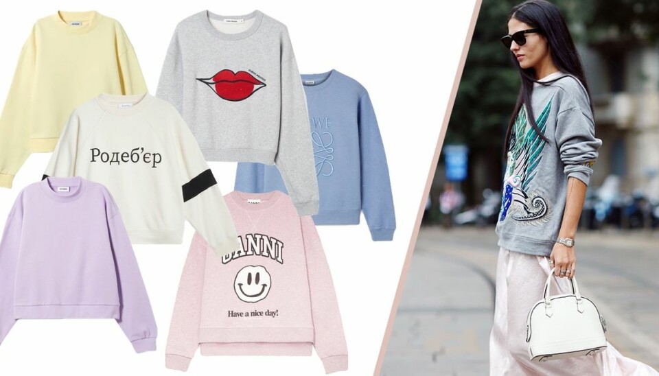Gör plats för en ny sweatshirt! 13 snygga shoppingtips