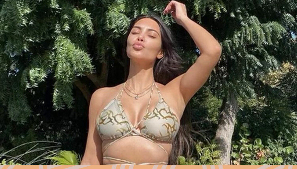 Kim Kardashians bikini designad av Jade Cropper från Beckmans