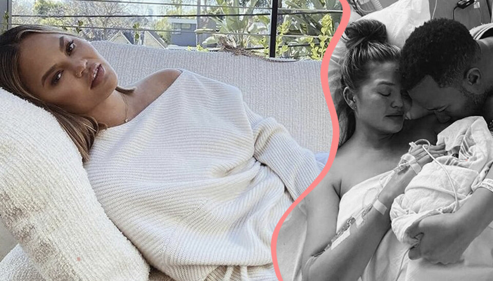 Chrissy Teigen efter missfallet: Ångrar att jag inte såg barnets ansikte