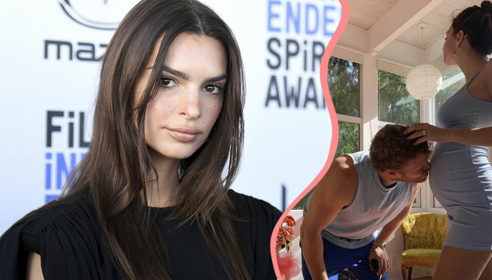 Gravida Emily Ratajkowski: Avskyr uttrycket ’vi’ är med barn