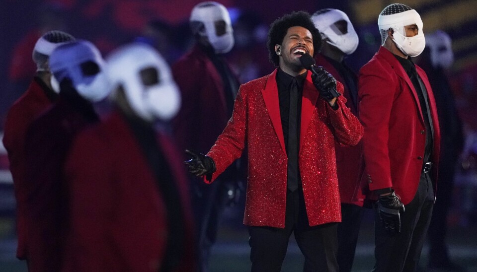 The Weeknd fick stå för paus-underhållningen! The Weeknd fick stå för paus-underhållningen!