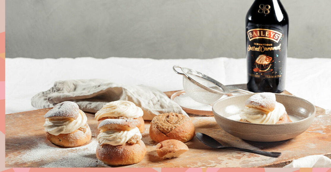 Så gör du semla med smak av Baileys – receptet på semleys