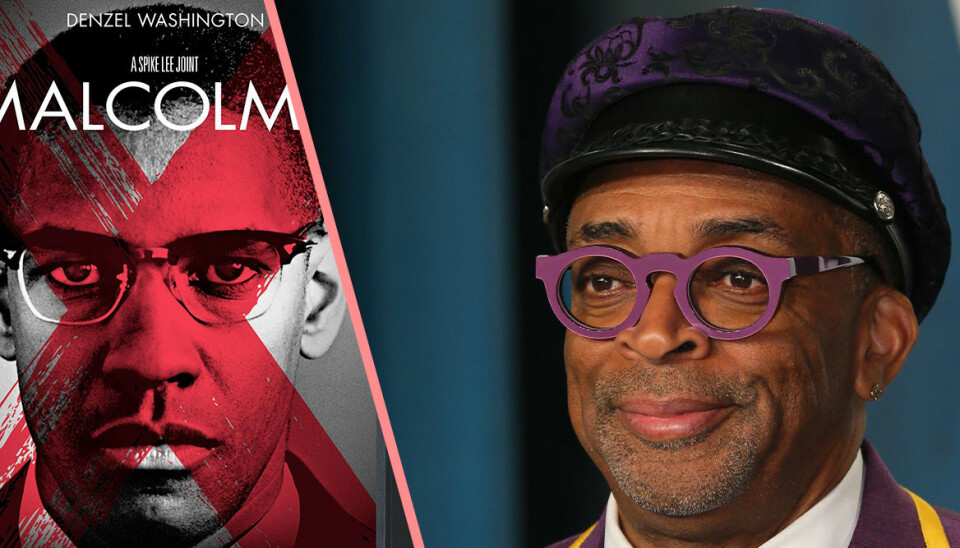 Denzel Washington i Malcom X och regissören Spike Lee. Foto: TT Denzel Washington i Malcom X och regissören Spike Lee. Foto: TT