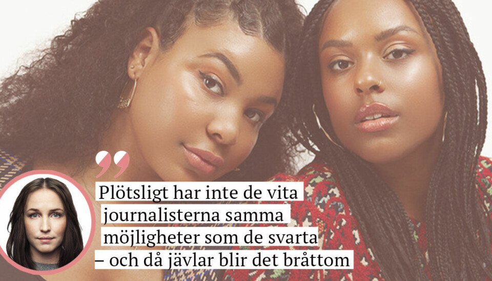 Sofia Börjesson: En vit journalists skämspanik efter Raseriets protest