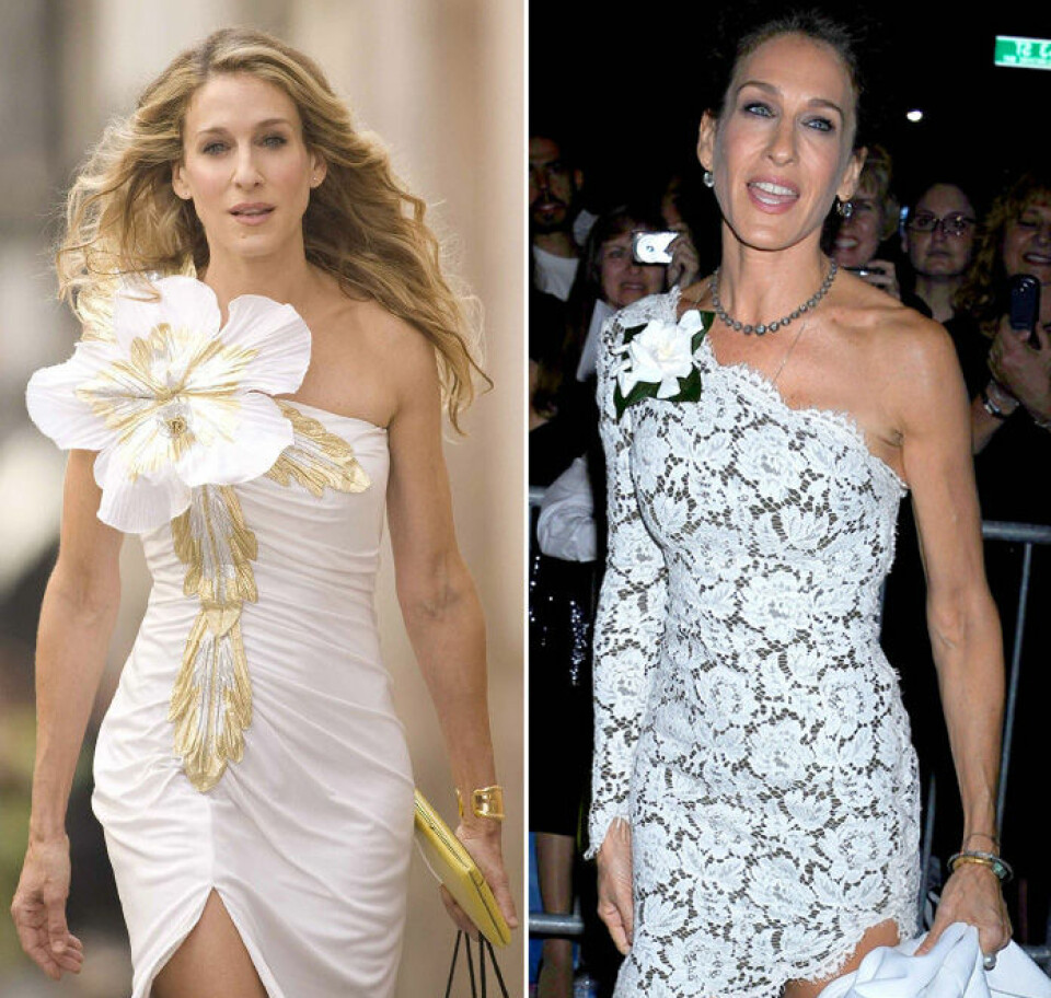 7 gånger Sarah Jessica Parker klätt sig exakt som Carrie Bradshaw