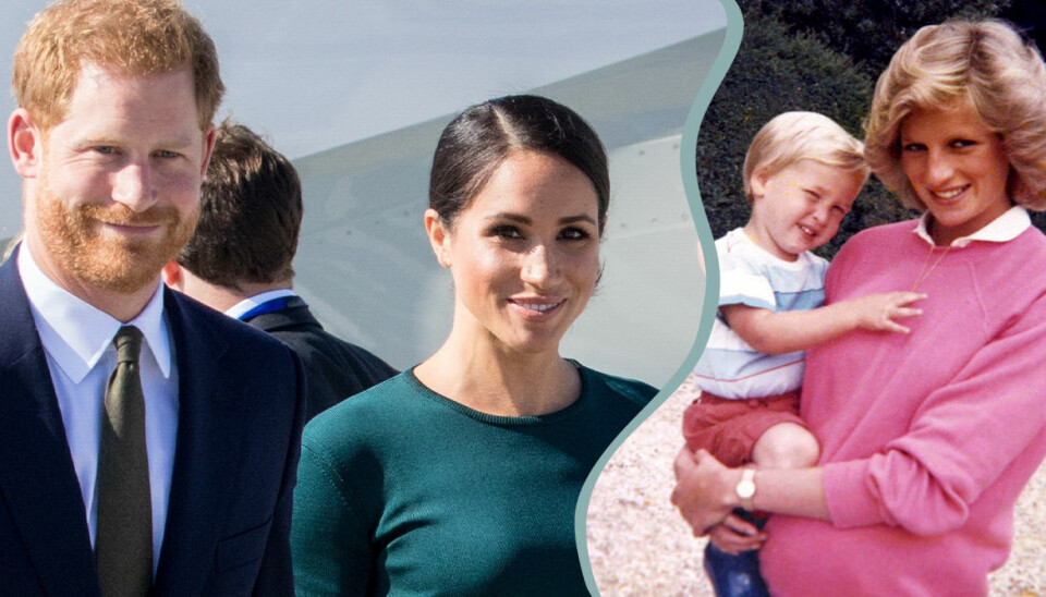 Meghan Markle och prins Harrys hyllning till Diana – i gravidavslöjandet
