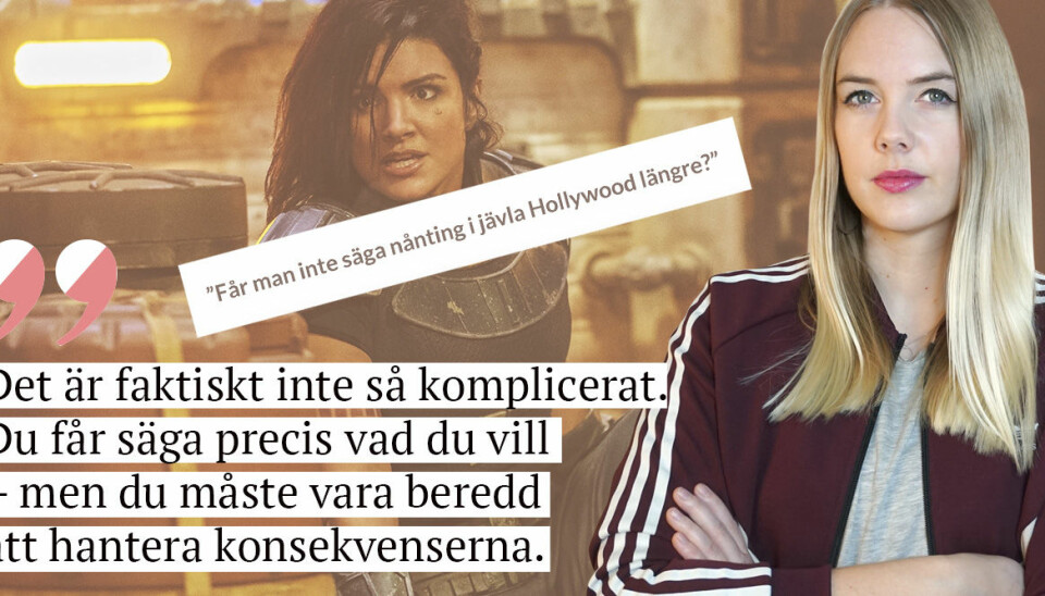 Nathalie Mark: Du får säga vad du vill – men räkna med konsekvenser