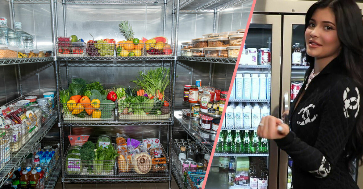 Det här har kändisarna i sina extremt välorganiserade kylskåp