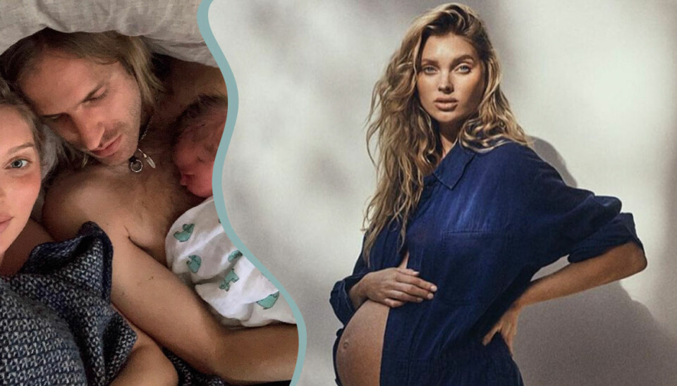 Elsa Hosk delar med sig av sin förlossningsberättelse