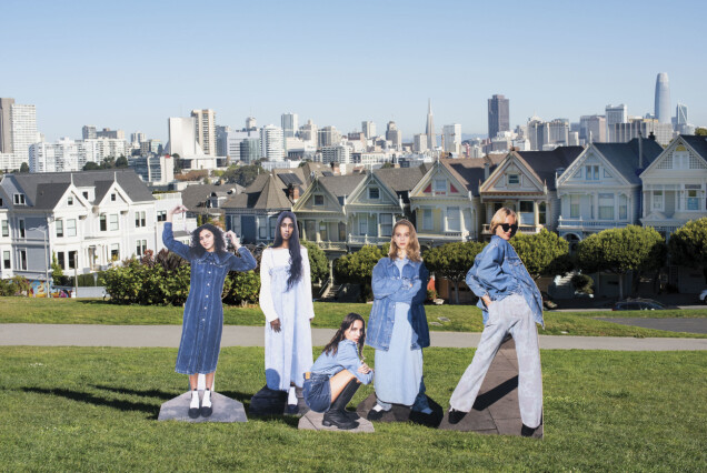 Kampanjen är fotad av fotografen Rosie Marks på olika platser i London, Köpenhamn och San Francisco. Kampanjen är fotad av fotografen Rosie Marks på olika platser i London, Köpenhamn och San Francisco.