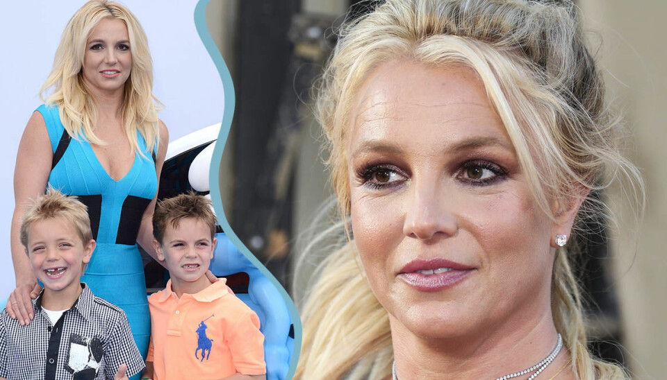 Britney Spears söner var vuxit om henne – privata bilden som visar