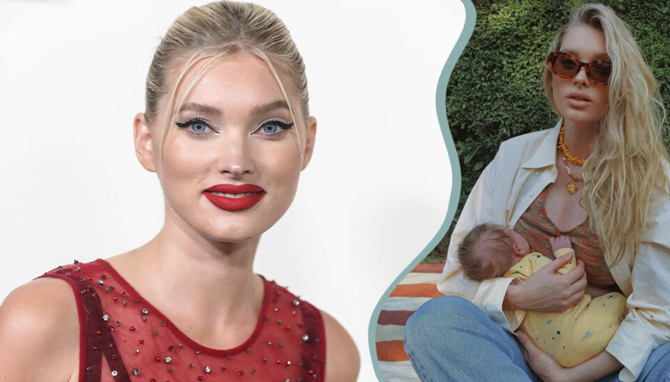 Elsa Hosk hyllas för amningsbilden med dottern Tuulikki