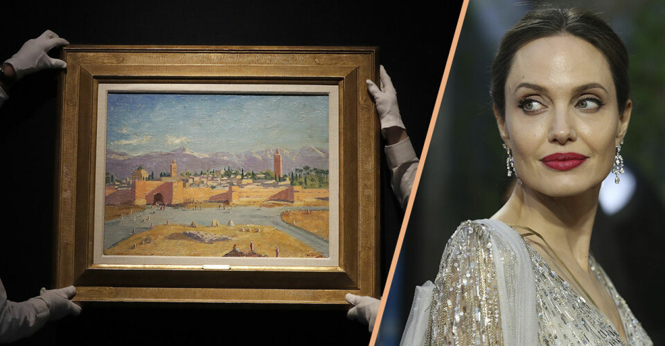 Angelina Jolie tjänar rejäl (!) hacka på Brad Pitts tavla