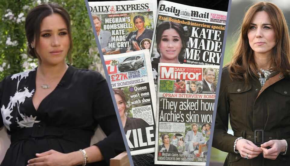 Så har brittisk press skrivit om Kate Middleton vs Meghan Markle