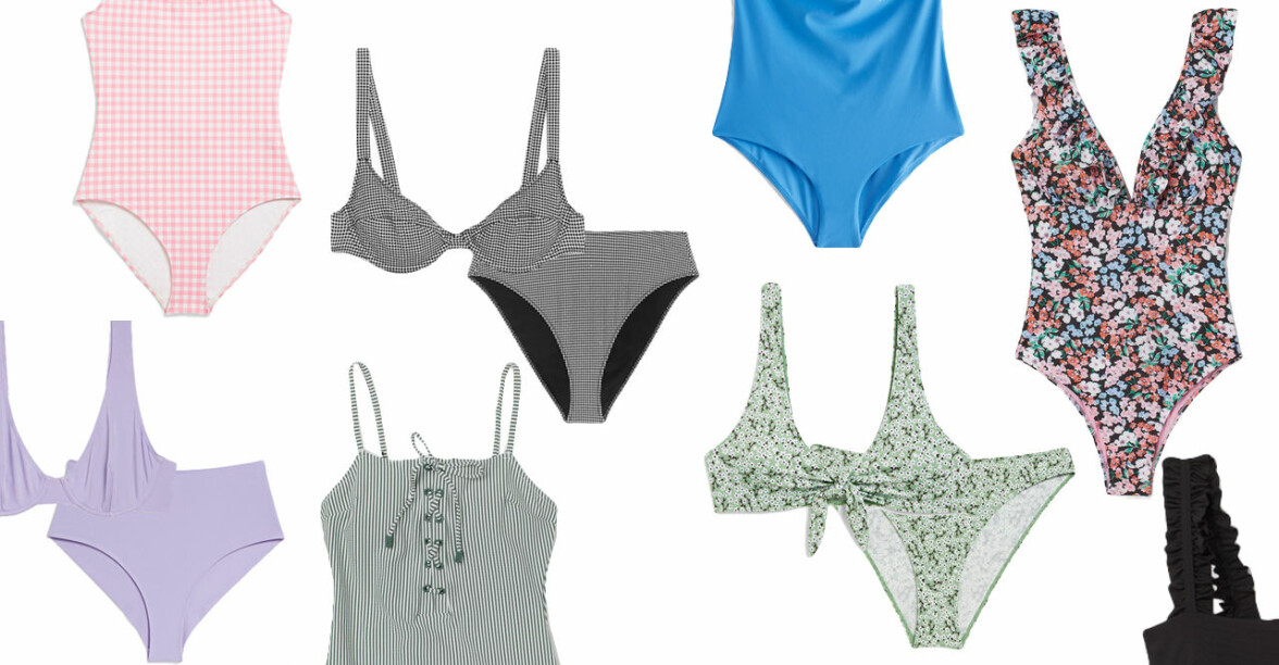 Badkläder 2021: 25 snygga bikinis och baddräkter