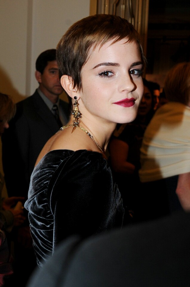 Emma Watson på plats i London 2010. Emma Watson på plats i London 2010.